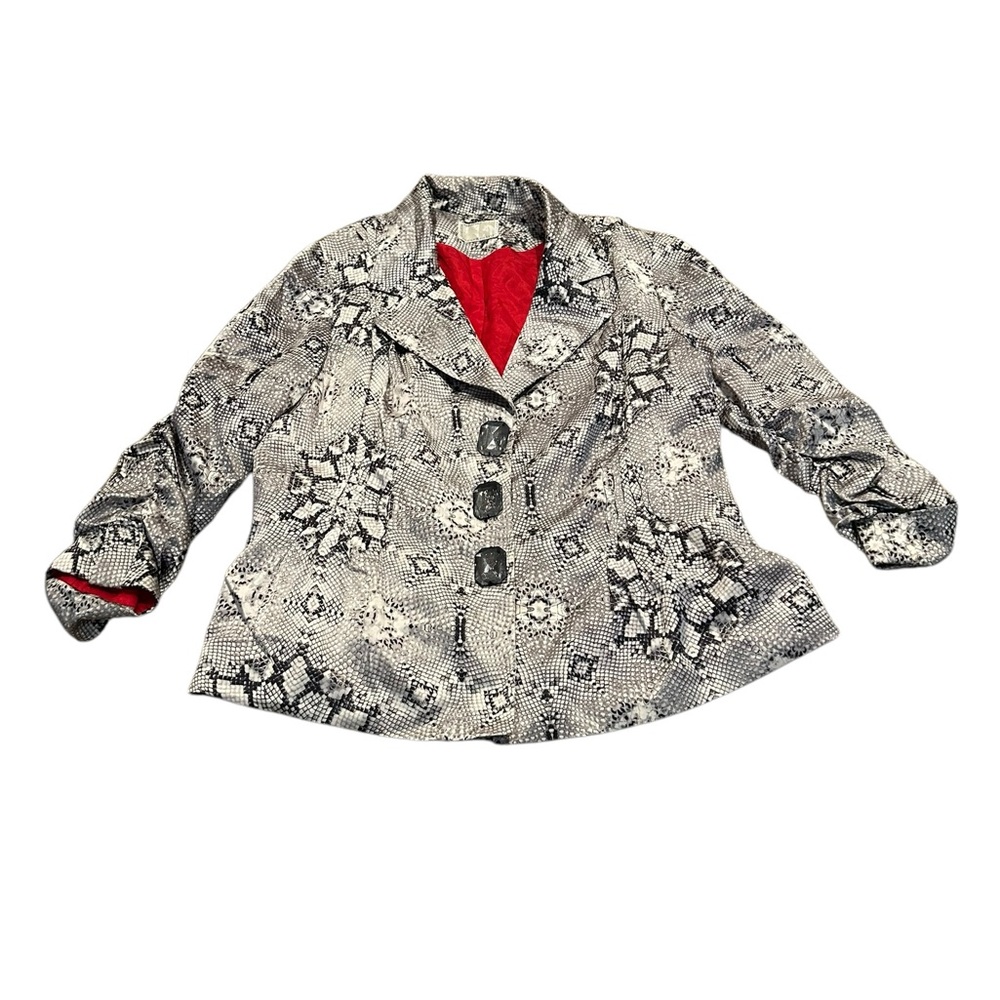 ALBERTO MAKALI silk jacket